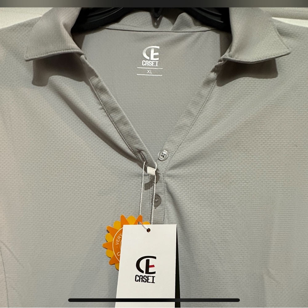 Women's Light Gray Polo Shirt